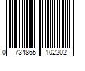 Barcode Image for UPC code 0734865102202