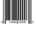 Barcode Image for UPC code 073488000060