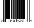 Barcode Image for UPC code 073489000076