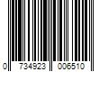 Barcode Image for UPC code 0734923006510