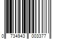 Barcode Image for UPC code 0734943003377