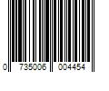 Barcode Image for UPC code 0735006004454