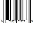 Barcode Image for UPC code 073502029725