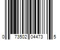 Barcode Image for UPC code 073502044735