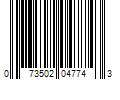 Barcode Image for UPC code 073502047743