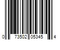 Barcode Image for UPC code 073502053454