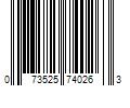 Barcode Image for UPC code 073525740263