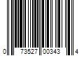 Barcode Image for UPC code 073527003434