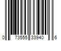 Barcode Image for UPC code 073555339406