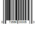 Barcode Image for UPC code 073556000053