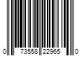 Barcode Image for UPC code 073558229650