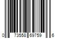 Barcode Image for UPC code 073558697596