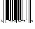 Barcode Image for UPC code 073558840725