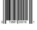 Barcode Image for UPC code 073561000161