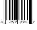 Barcode Image for UPC code 073562003802