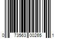 Barcode Image for UPC code 073563002651