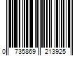 Barcode Image for UPC code 0735869213925