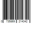 Barcode Image for UPC code 0735869214342