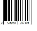 Barcode Image for UPC code 0736040003496