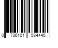 Barcode Image for UPC code 0736101034445