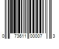 Barcode Image for UPC code 073611000073