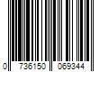 Barcode Image for UPC code 0736150069344