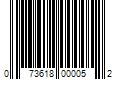 Barcode Image for UPC code 073618000052