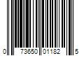 Barcode Image for UPC code 073650011825