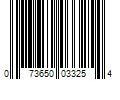 Barcode Image for UPC code 073650033254