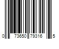 Barcode Image for UPC code 073650793165