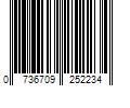 Barcode Image for UPC code 0736709252234