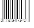 Barcode Image for UPC code 0736709424723