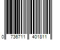 Barcode Image for UPC code 0736711401811