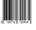 Barcode Image for UPC code 0736712722434