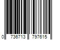 Barcode Image for UPC code 0736713797615