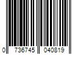 Barcode Image for UPC code 0736745040819