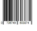 Barcode Image for UPC code 0736749603874