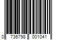 Barcode Image for UPC code 0736798001041