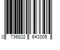 Barcode Image for UPC code 0736832643305