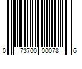 Barcode Image for UPC code 073700000786