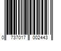 Barcode Image for UPC code 0737017002443