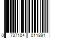 Barcode Image for UPC code 0737104011891