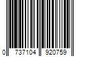 Barcode Image for UPC code 0737104920759