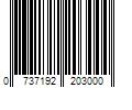 Barcode Image for UPC code 0737192203000