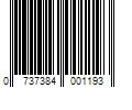 Barcode Image for UPC code 0737384001193