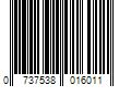 Barcode Image for UPC code 0737538016011