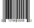 Barcode Image for UPC code 073755000052