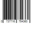 Barcode Image for UPC code 0737716754360