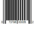 Barcode Image for UPC code 073786000052