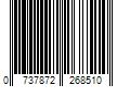 Barcode Image for UPC code 0737872268510. Product Name: Teva Men's Minam Sandals, Size 7, Black